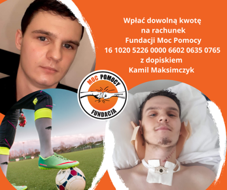 Zawodnik Pogranicza z porażeniem wszystkich kończyn! POMÓŻMY!