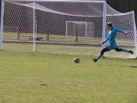 Bramkarz Pogoni Łapy z imponująca statystyką rzutów karnych!