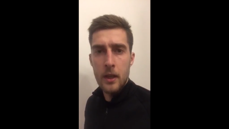 Taras Romańczuk nagrał film dla Narwi Choroszcz