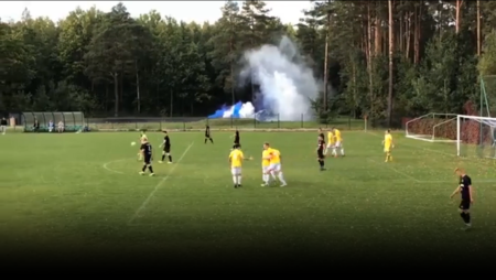 Tak gra Grabówka! Grad goli w meczu z Hetmanem Tykocin [SKRÓT MECZU]