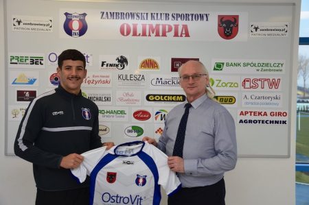 Z Hiszpanii do Polski. Nowy zawodnik Olimpii Zambrów