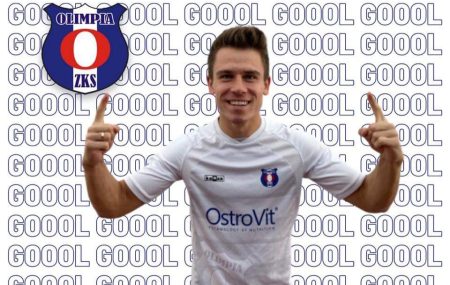 Kamil Zalewski strzelał co 54 minuty. Statystyki jesieni Olimpii Zambrów