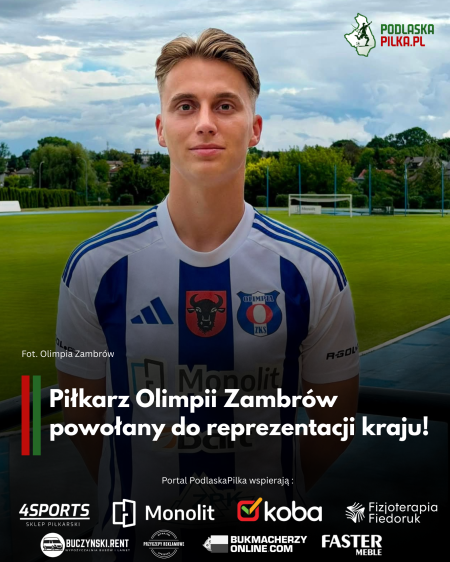 Piłkarz Olimpii powołany do reprezentacji Bonaire