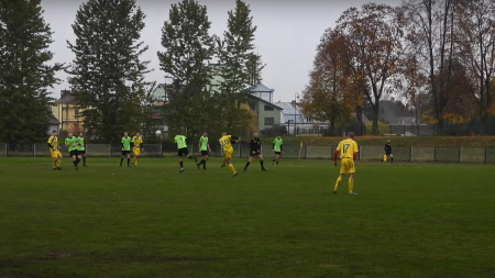 Huknął zza pola karnego, bramkarz bez szans! Zobacz gola zawodnika Unii [FILM]