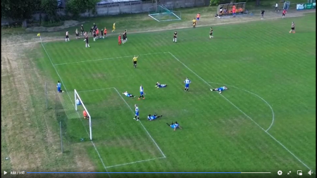 Skrót meczu Biebrza – Polonia z drona! [FILM]