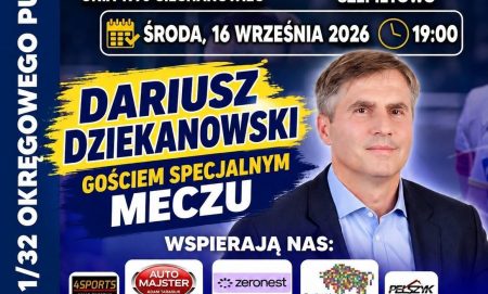 Dariusz Dziekanowski gościem specjalnym meczu CSP Unia Ciechanowiec – SBR Sparta Szepietowo!