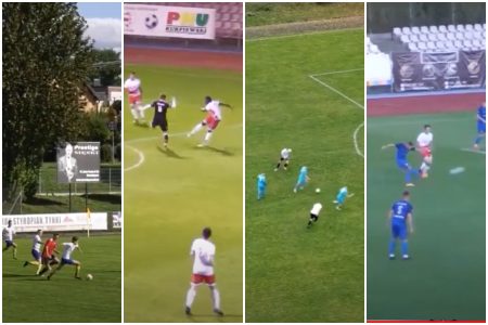 Najładniejsze gole jesieni w 4. lidze podlaskiej [VIDEO]