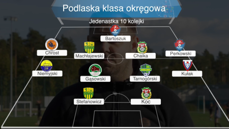 Jedenastka kolejki podlaskiej klasy okręgowej [FILM]