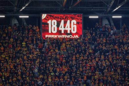 Kara dla Jagiellonii za transparent skierowany do sędziego