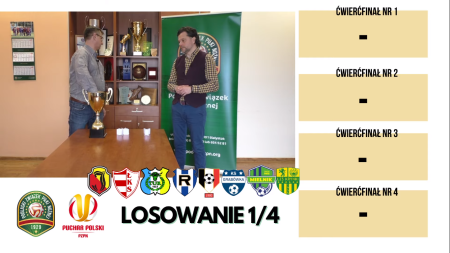 Znamy pary ćwierćfinałowe  Podlaskiego Pucharu Polski