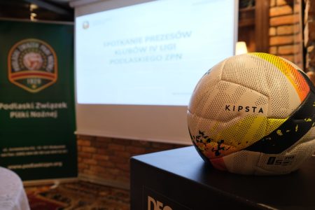4. liga podlaska ma oficjalną piłkę rozgrywek [ZDJĘCIA]