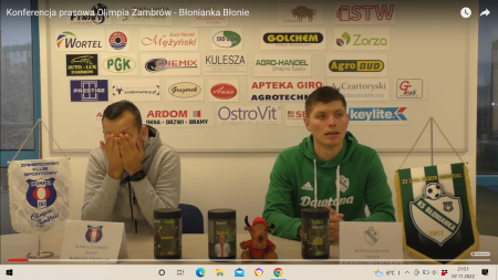 Trener Olimpii po meczu z Błonianką: święta zaczęły się w Zambrowie dużo wcześniej