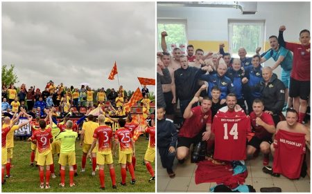 GKS Gródek i MKS Pogoń Łapy w okręgówce! Feta w Gródku [ZDJĘCIA i FILMY]