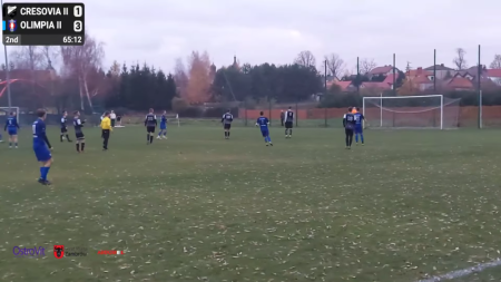 Hattrick Marcina Zawadzkiego z Olimpii II! Dwa piękne gole [FILM]