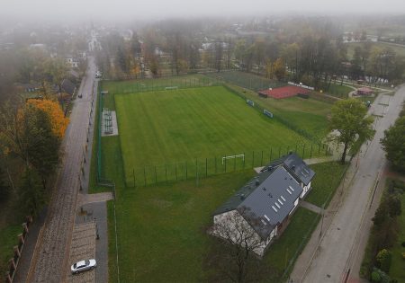 Nowy stadion w Supraślu już niedługo będzie gotowy! [ZDJĘCIA]